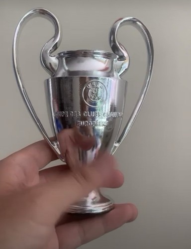 Champions league trophy 16cm - league,